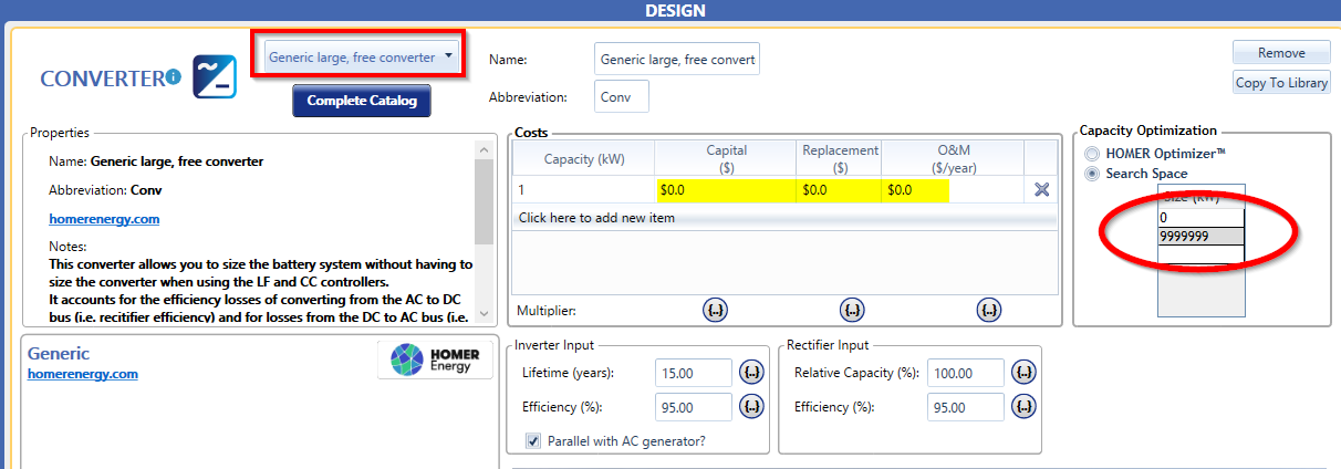 Generic free converter