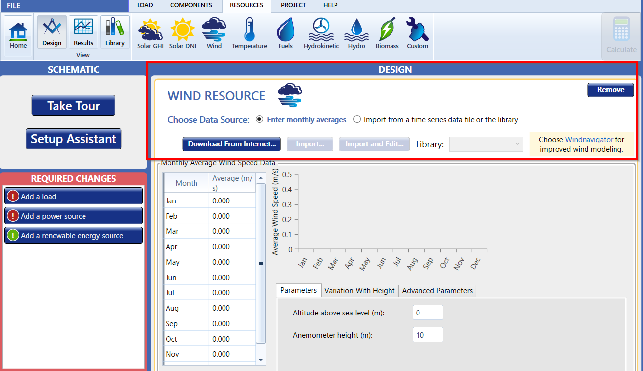 Wind resource page