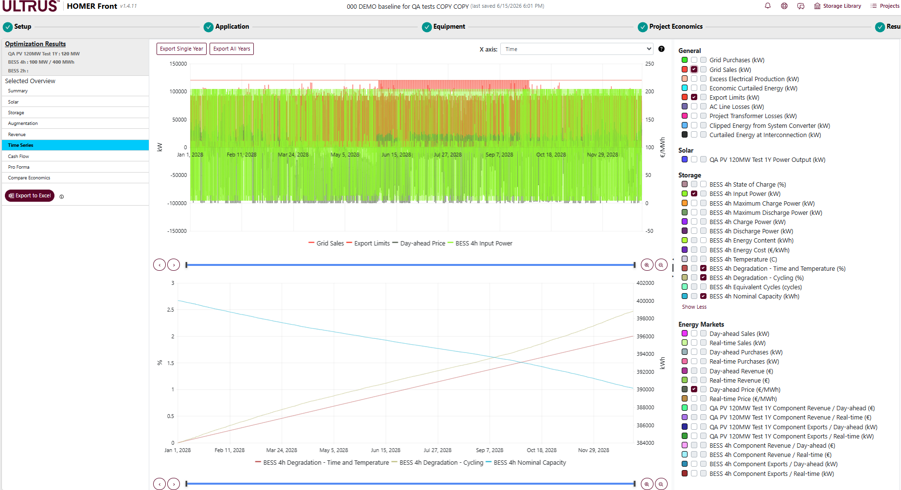 HOMER Front dispatch modeling framework